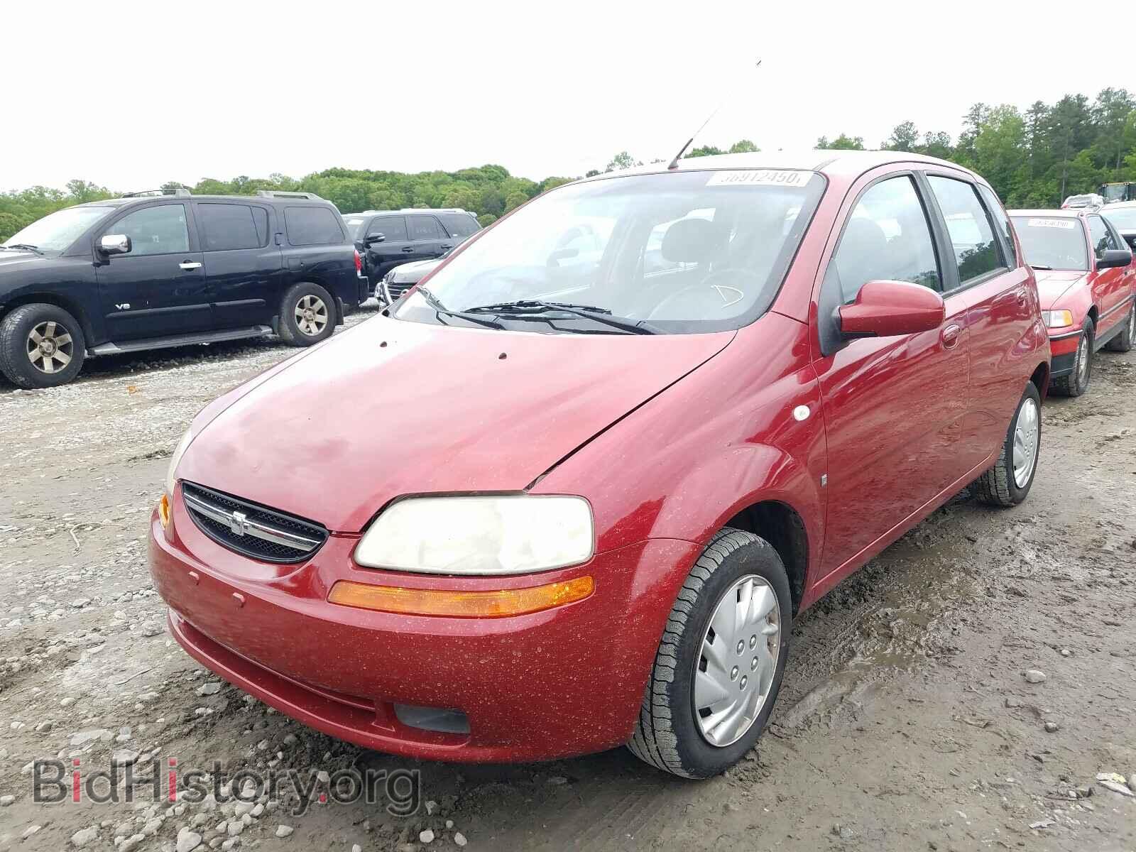 2007 CHEVROLET AVEO - VIN: KL1TD66677B793285 - Фото 2