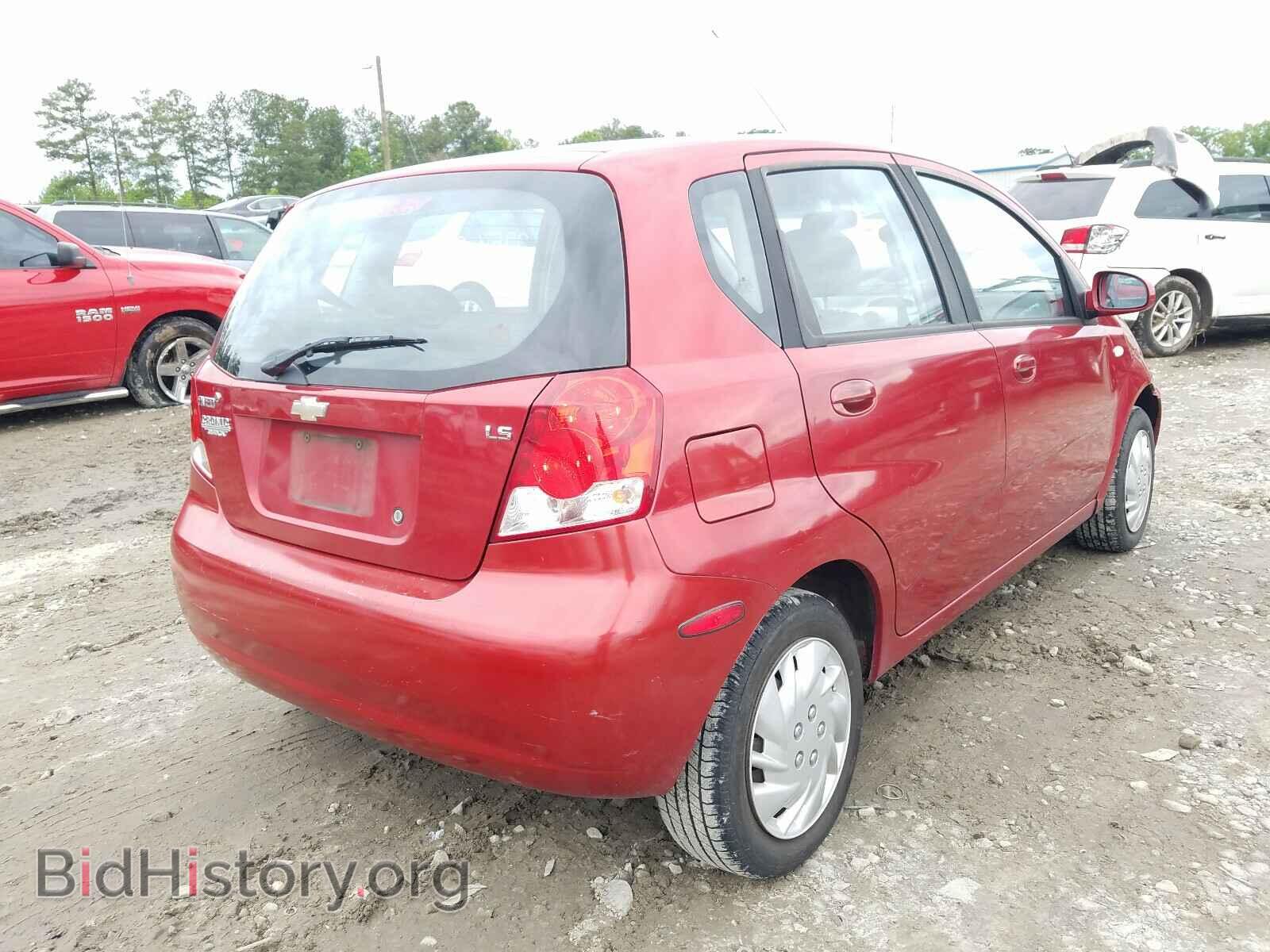 2007 CHEVROLET AVEO - VIN: KL1TD66677B793285 - Фото 4