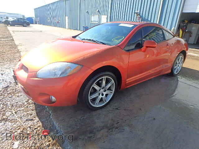 2006 MITSUBISHI ECLIPSE - VIN: 4A3AK44T46E036471 - Фото 2