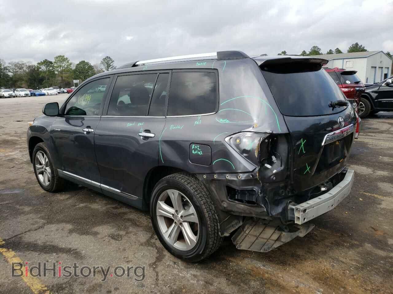 2013 TOYOTA HIGHLANDER - VIN: 5TDYK3EH4DS101607 - Фото 2
