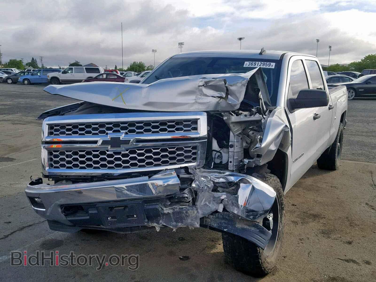 2014 CHEVROLET SILVERADO - VIN: 3GCUKREC2EG190521 - Photo 2