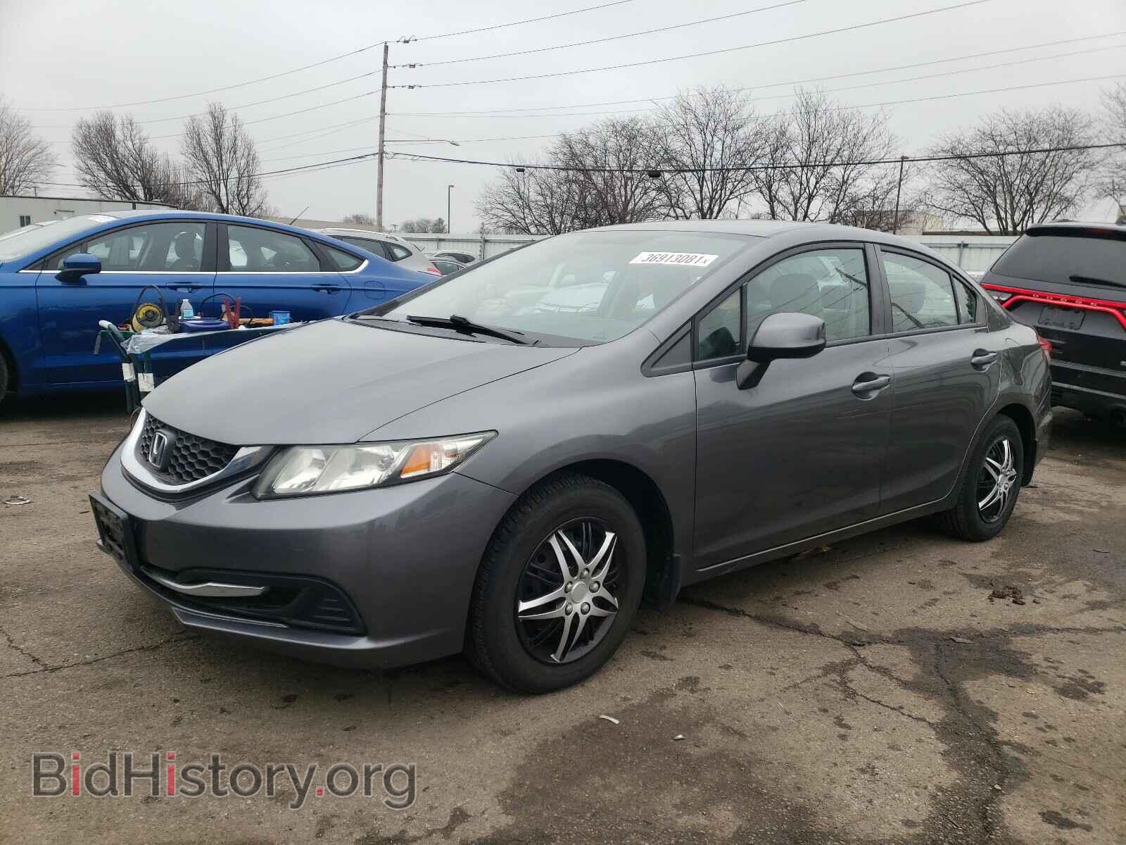 2013 HONDA CIVIC - VIN: 19XFB2F53DE009761 - Фото 2