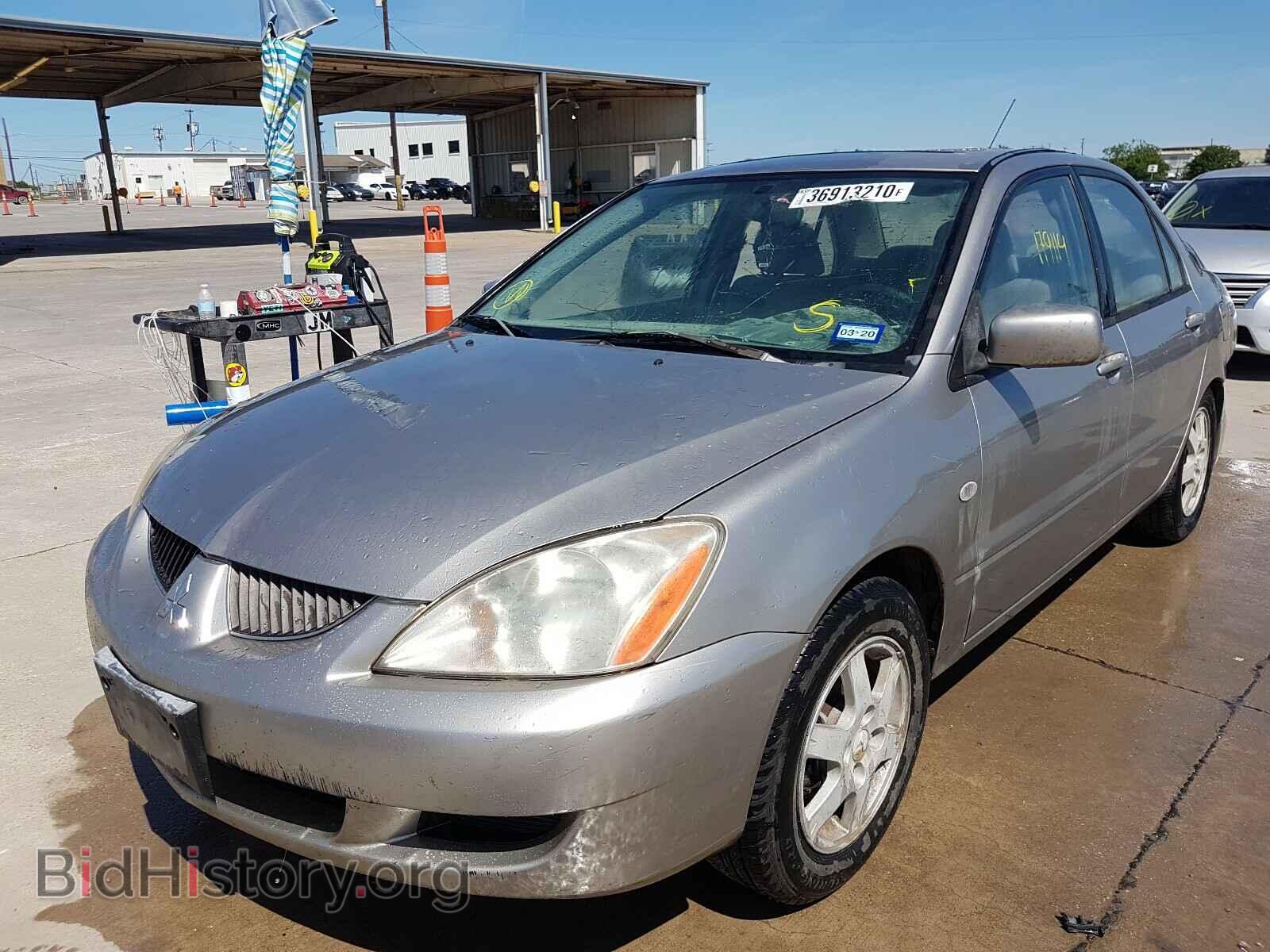 2004 MITSUBISHI LANCER - VIN: JA3AJ36E34U032010 - Фото 2