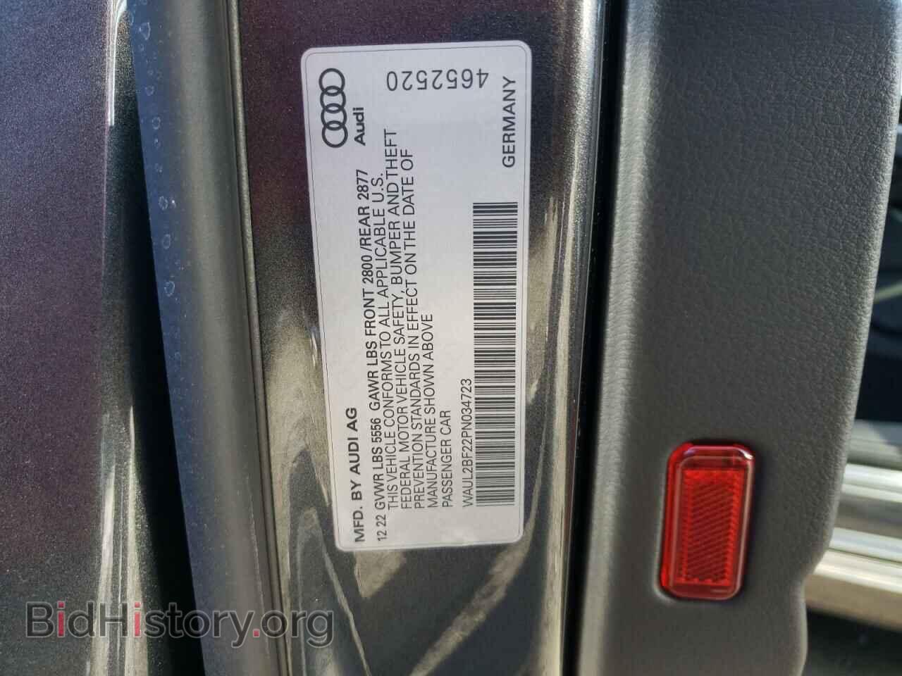 2023 AUDI A6 - VIN: WAUL2BF22PN034723 - Photo 12