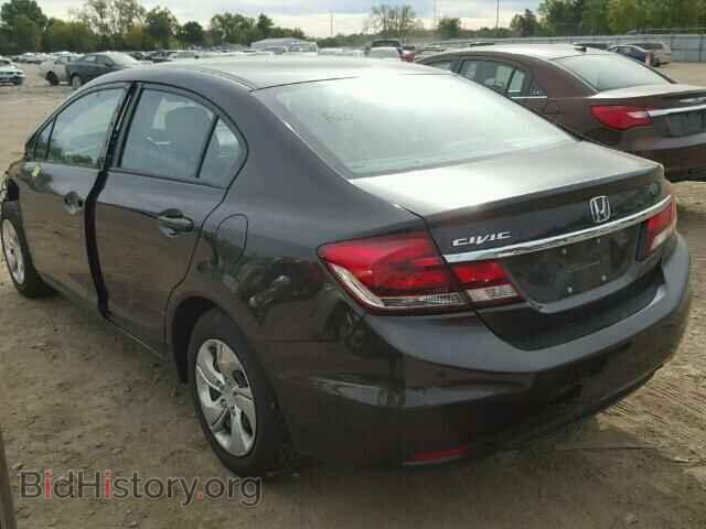 2014 HONDA CIVIC - VIN: 2HGFB2F5XEH518611 - Фото 3