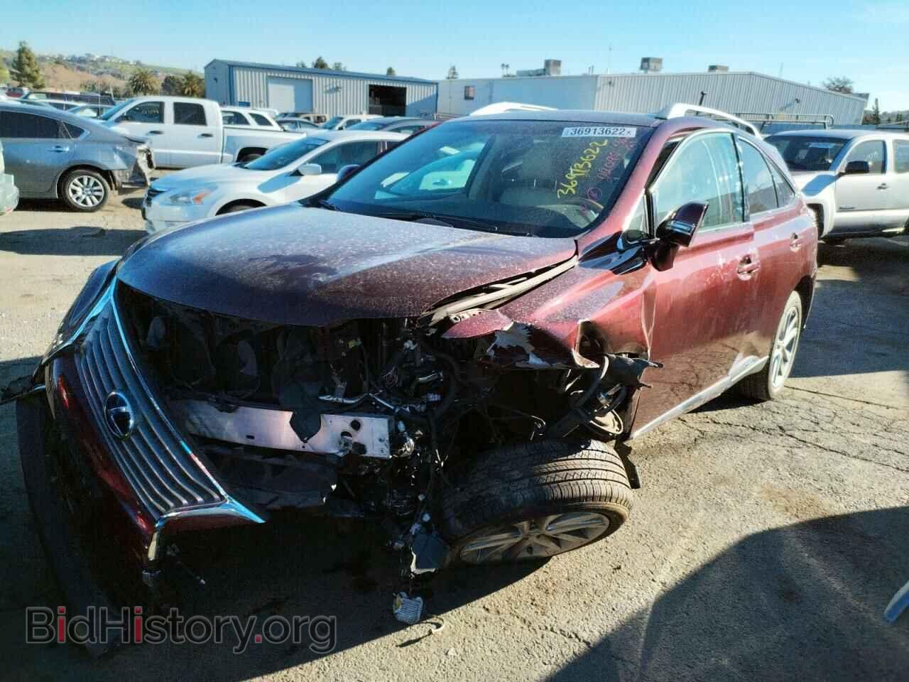 2015 LEXUS RX450 - VIN: 2T2BC1BA5FC008522 - Фото 2