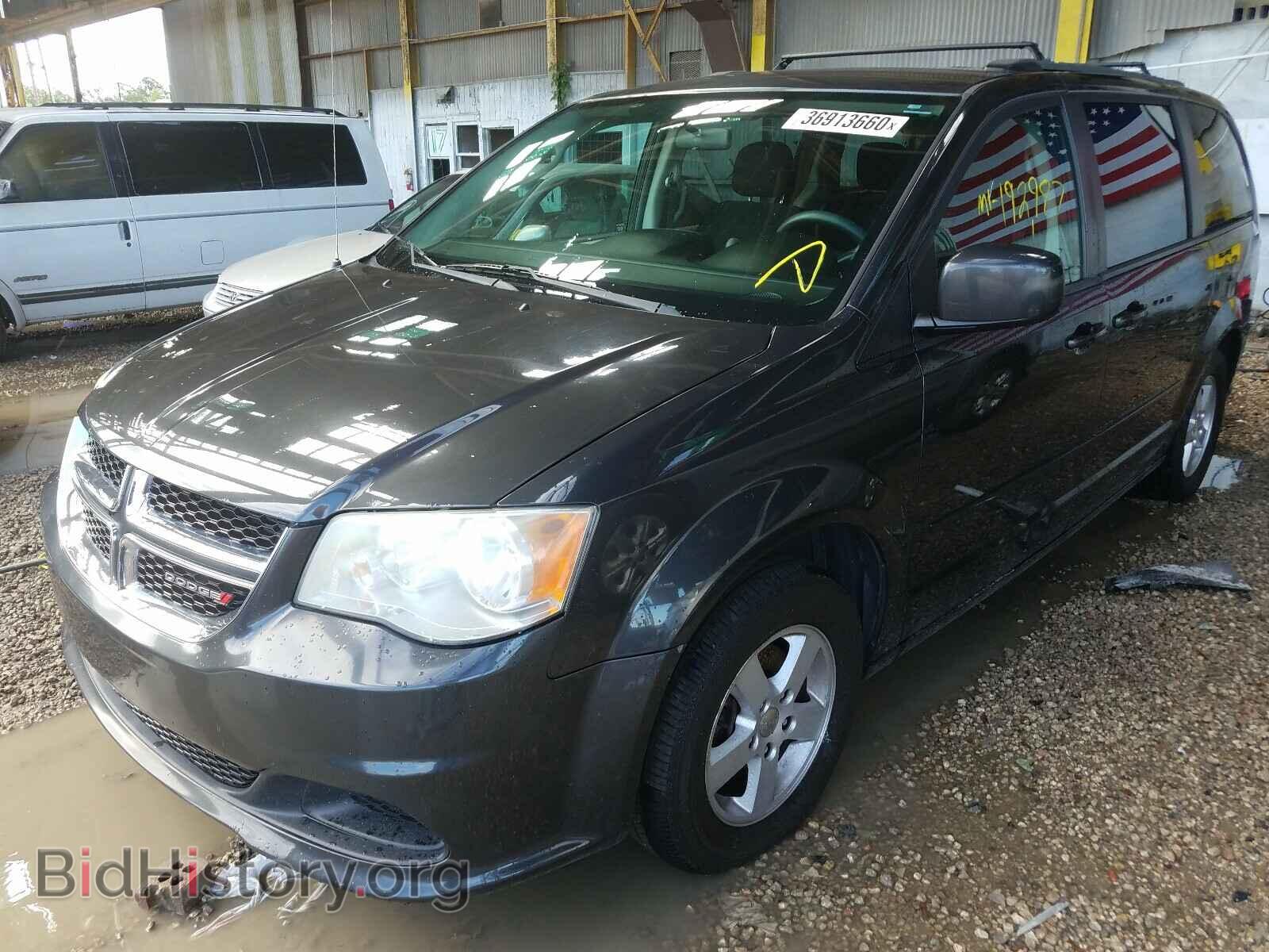 2012 DODGE GRAND CARA - VIN: 2C4RDGCG1CR372115 - Фото 2