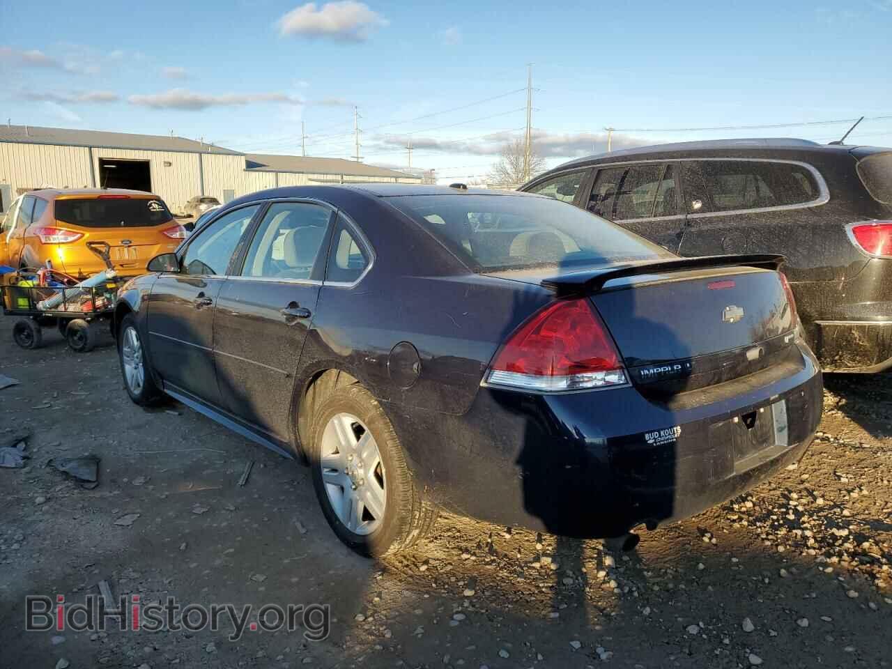 2012 CHEVROLET IMPALA - VIN: 2G1WB5E37C1306523 - Фото 2