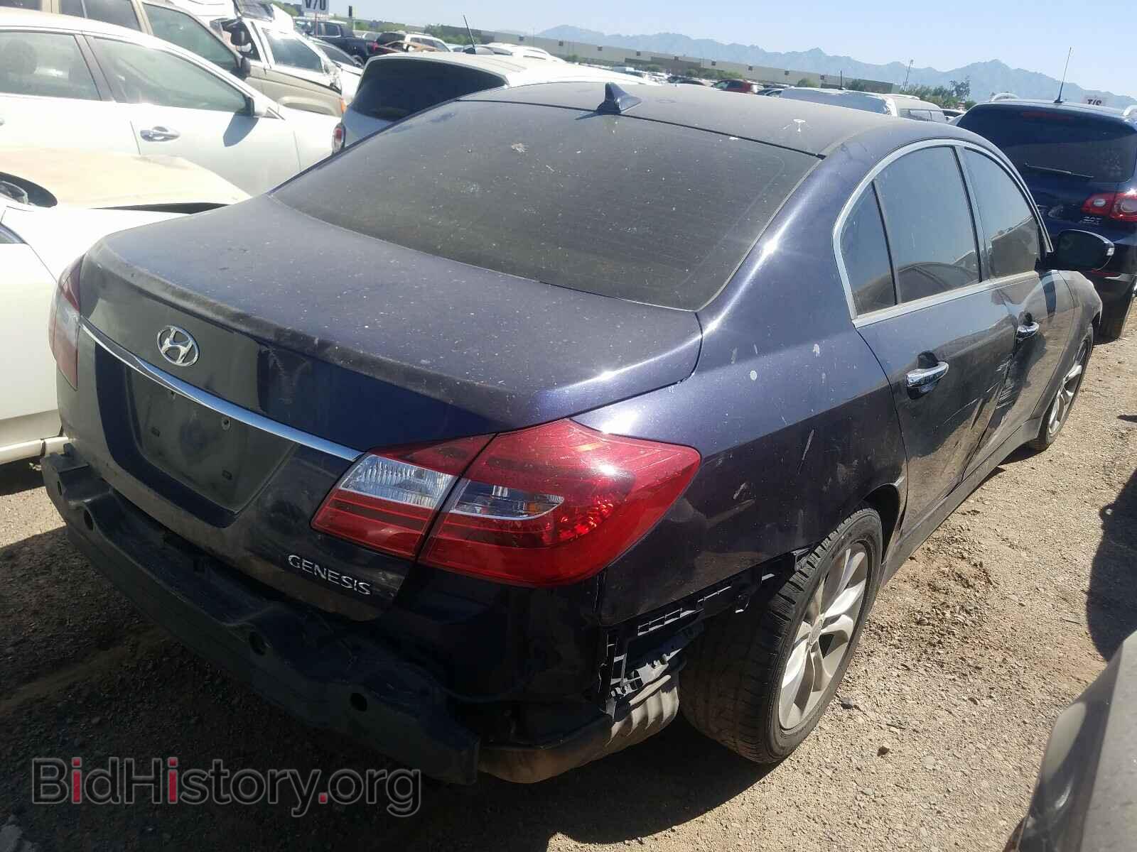 2012 HYUNDAI GENESIS - VIN: KMHGC4DD5CU152259 - Фото 4