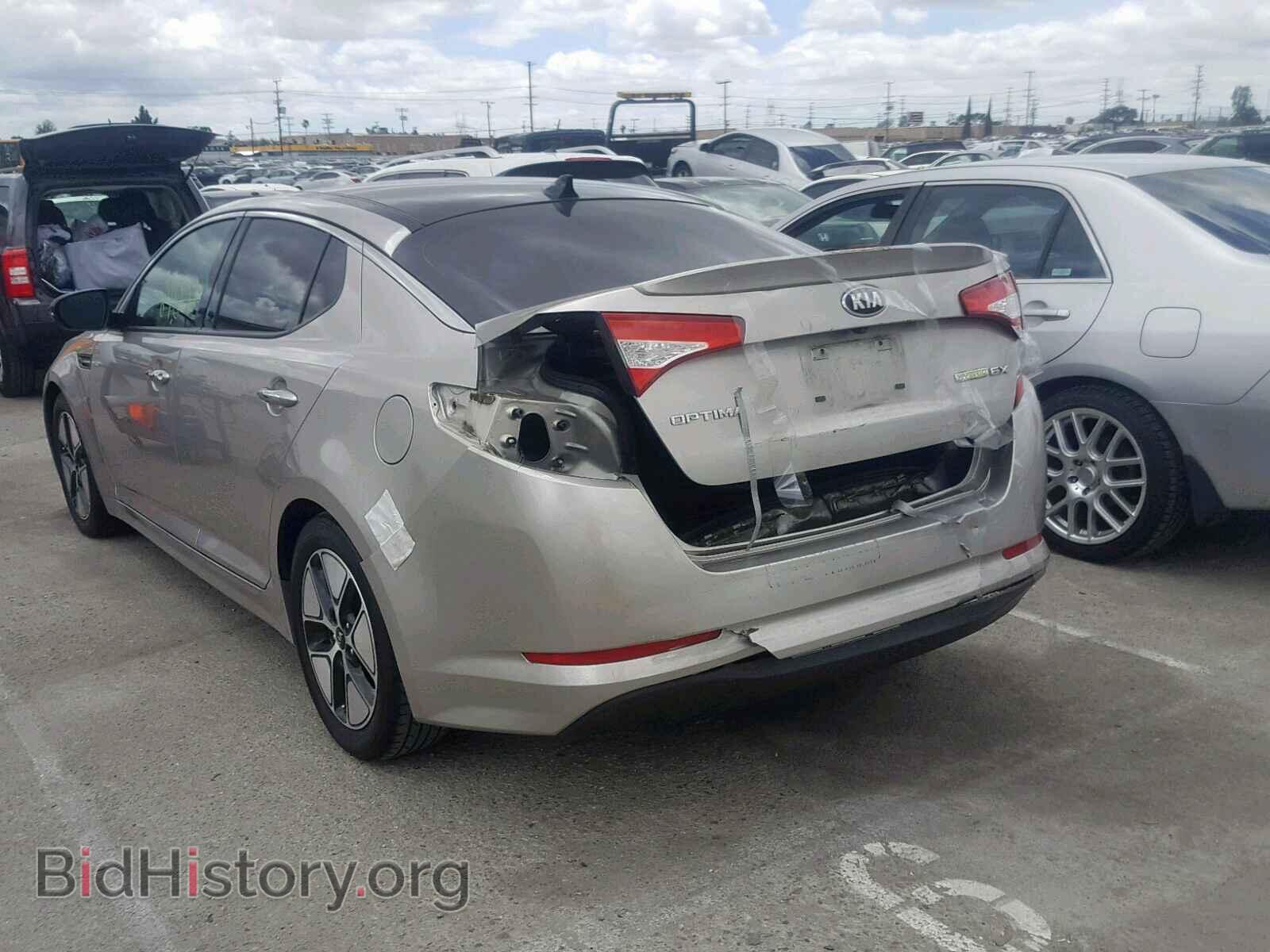 2013 KIA OPTIMA HYB - VIN: KNAGM4AD8D5050842 - Фото 3