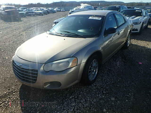 2004 CHRYSLER SEBRING - VIN: 1C3EL46X84N416142 - Фото 2