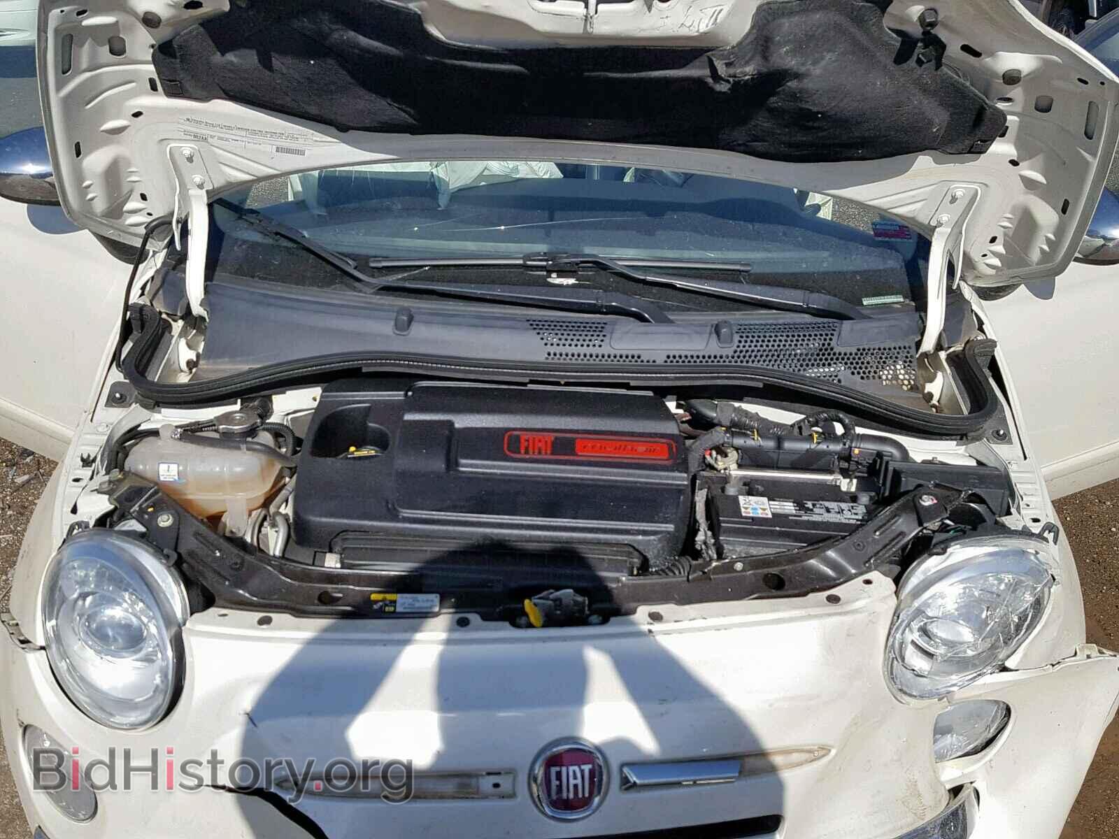 2012 FIAT 500 - VIN: 3C3CFFCR5CT335484 - Фото 7