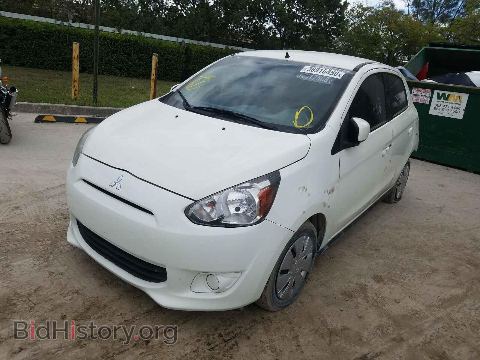 2014 MITSUBISHI MIRAGE - VIN: ML32A3HJ0EH024704 - Фото 2
