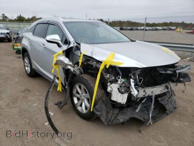 2016 Lexus RX350 RX 350, silver — VIN JTJBZMCA6G2003099, Copart