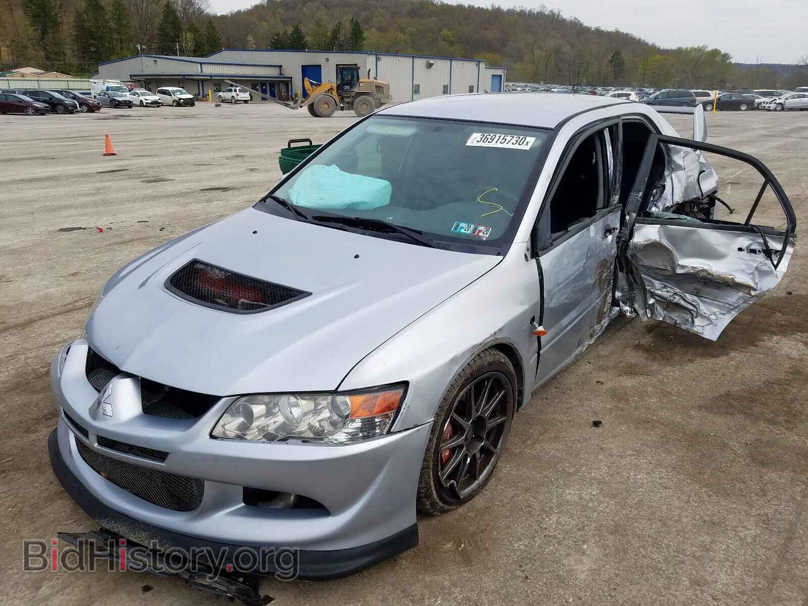 2005 MITSUBISHI EVO - VIN: JA3AH86D85U018041 - Фото 2