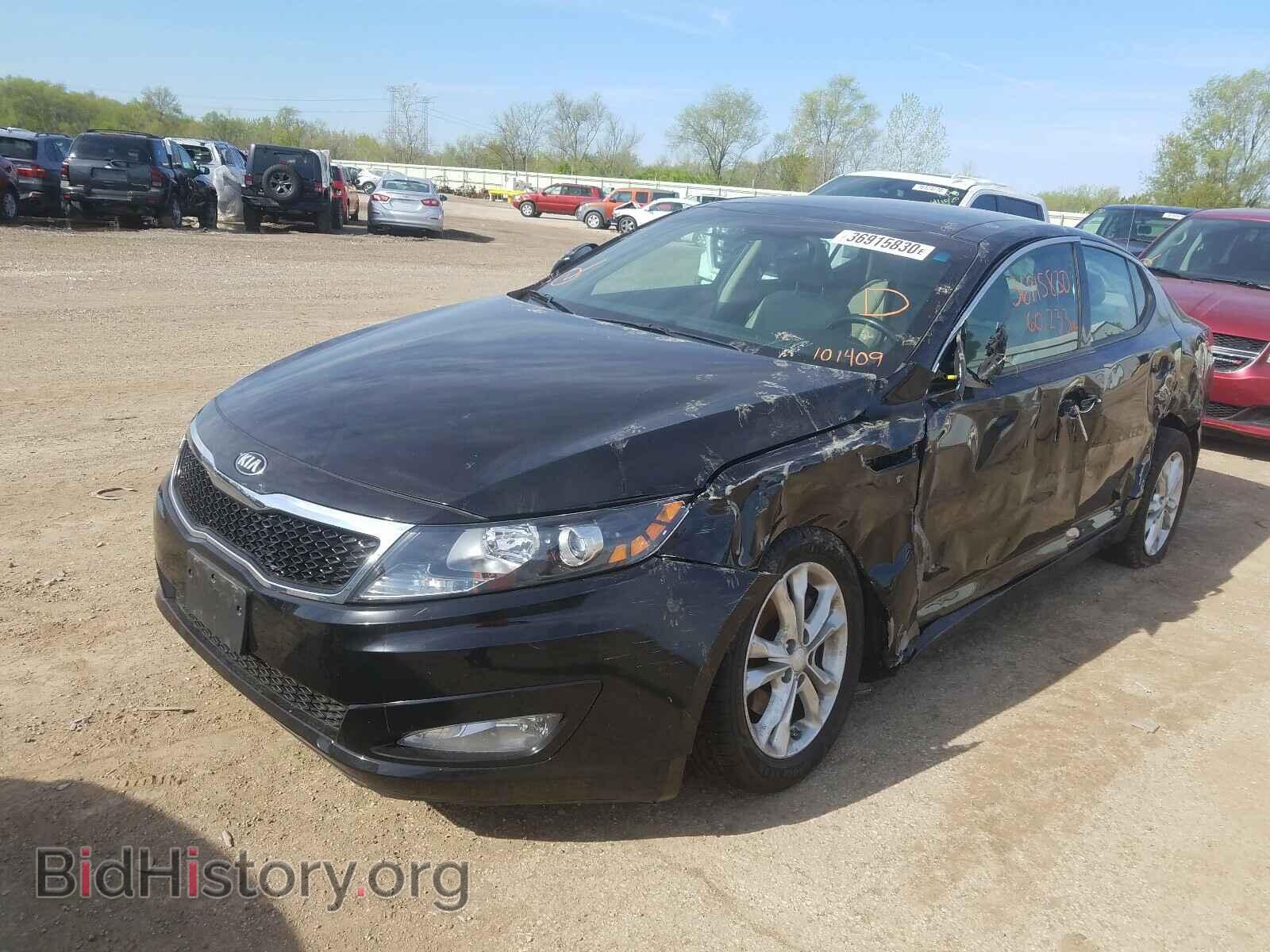 2013 KIA OPTIMA - VIN: 5XXGN4A71DG101409 - Фото 2