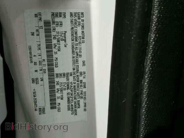 2014 FORD FOCUS - VIN: 1FADP3K21EL408970 - Photo 10