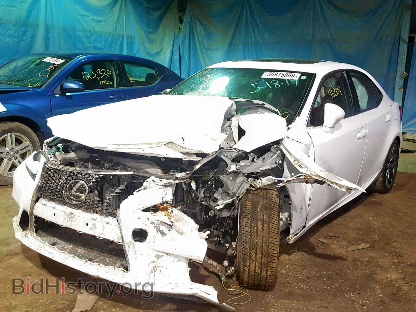 2016 LEXUS IS - VIN: JTHCE1D23G5010629 - Фото 2
