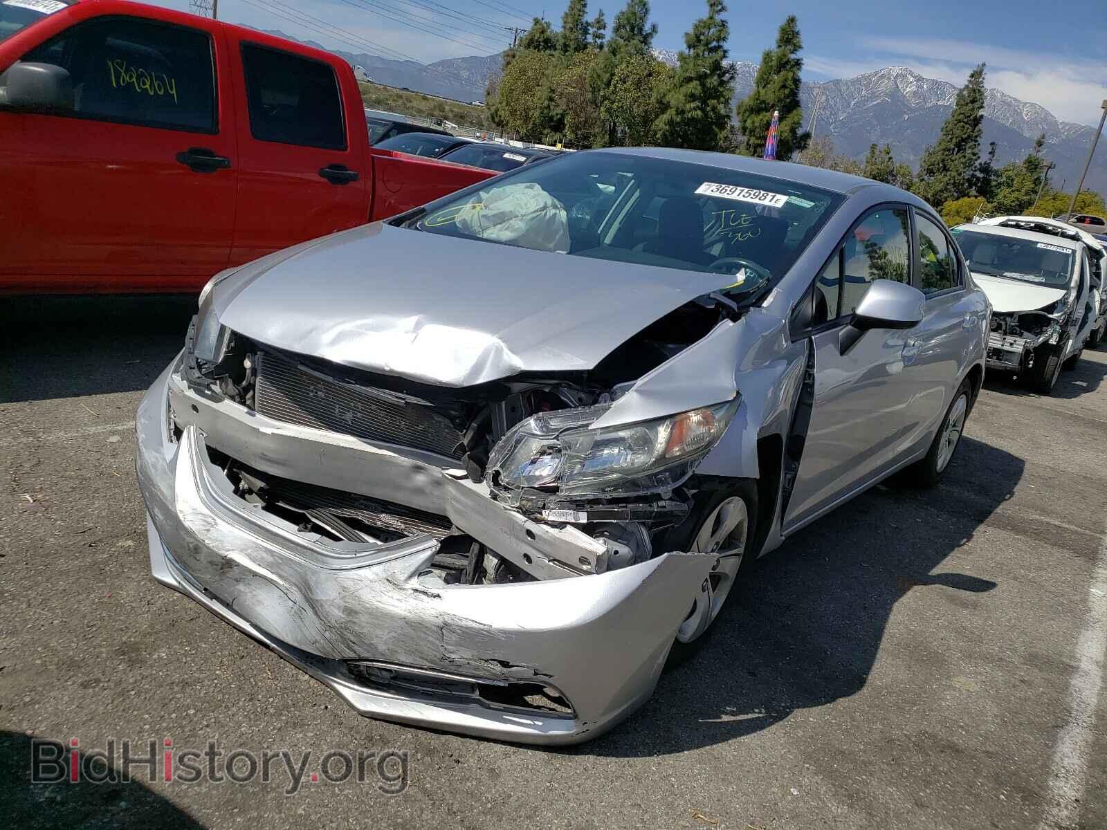 2013 HONDA CIVIC - VIN: 19XFB2F55DE229368 - Фото 2