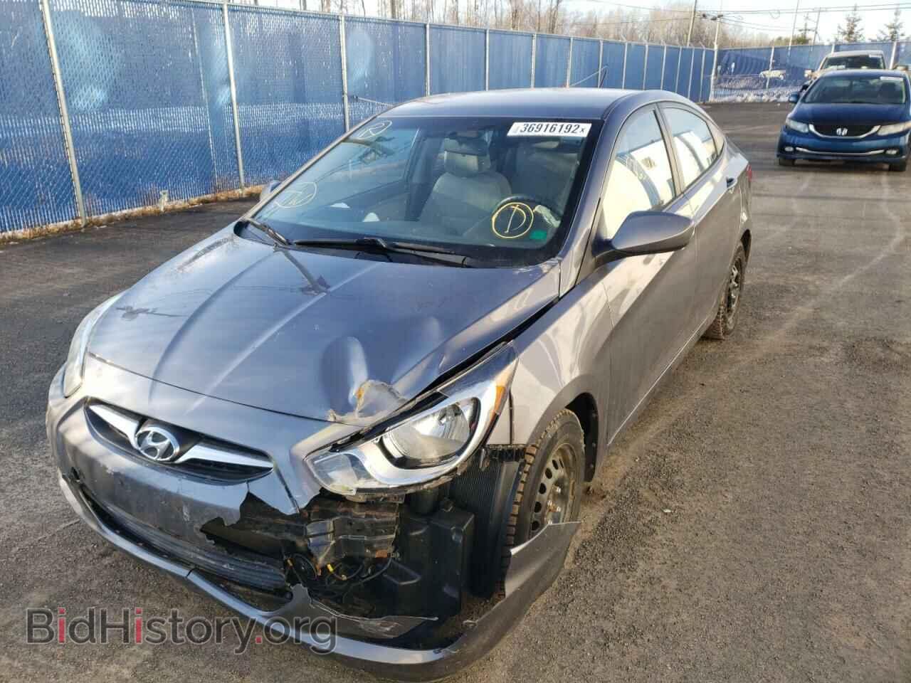 2014 HYUNDAI ACCENT - VIN: KMHCT4AE2EU653432 - Фото 2