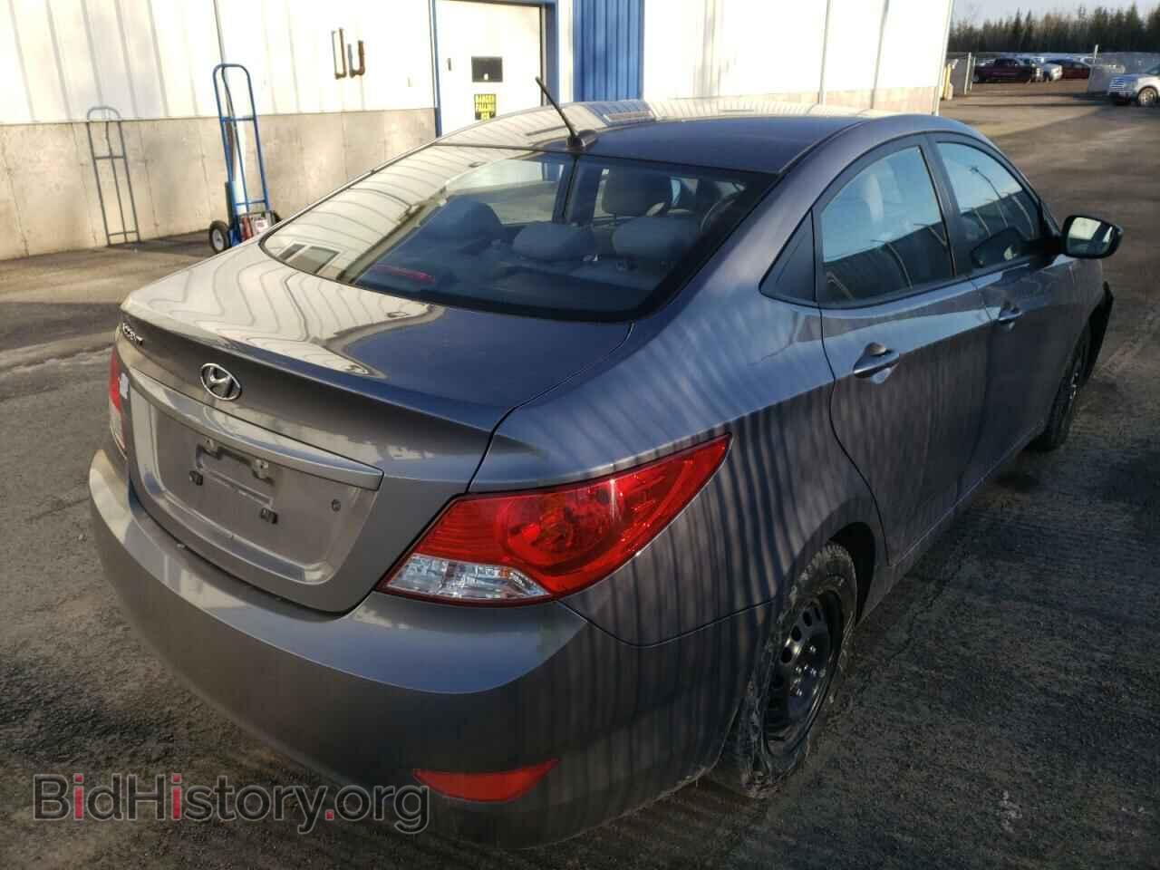 2014 HYUNDAI ACCENT - VIN: KMHCT4AE2EU653432 - Фото 4