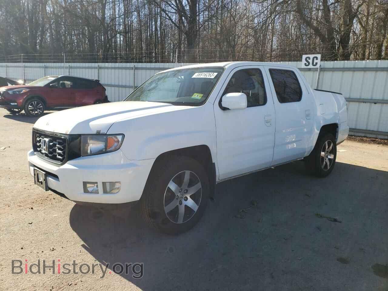 Photo 5FPYK1F60EB007545 - HONDA RIDGELINE 2014
