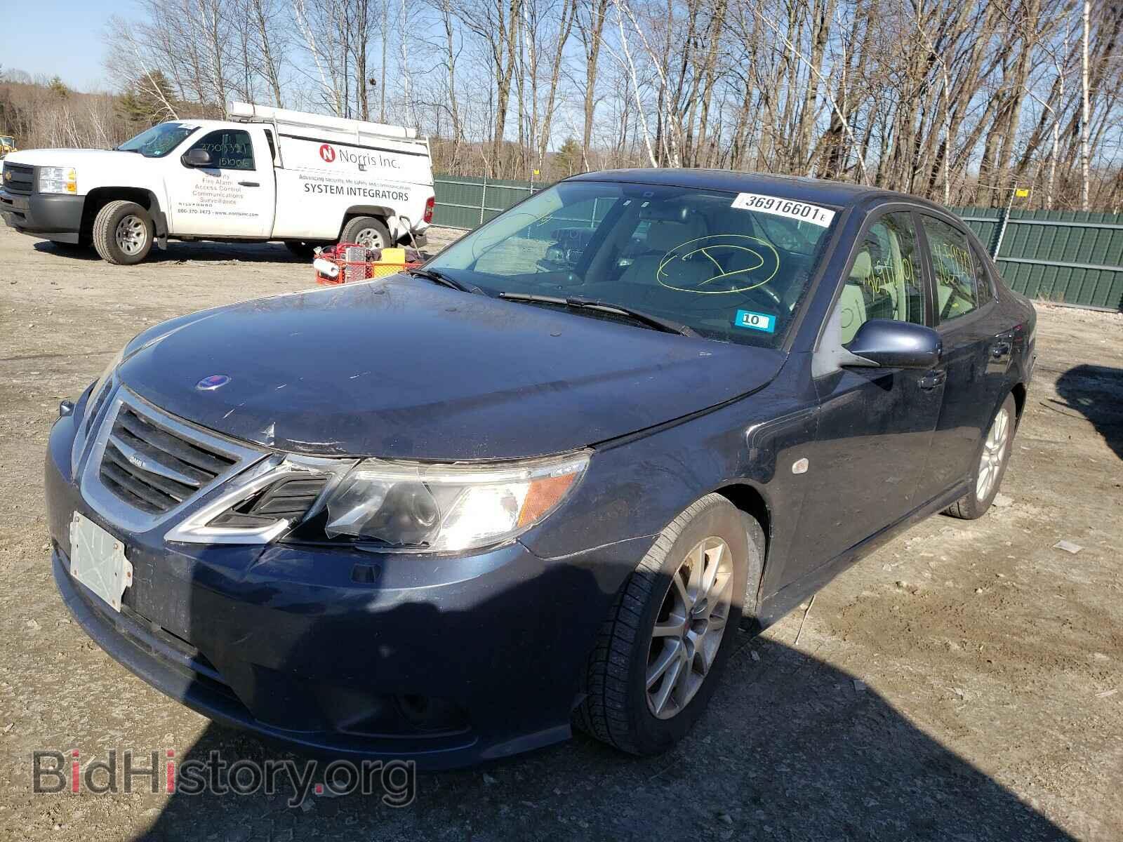 2008 SAAB 9 3 - VIN: YS3FB49YX81001711 - Фото 2