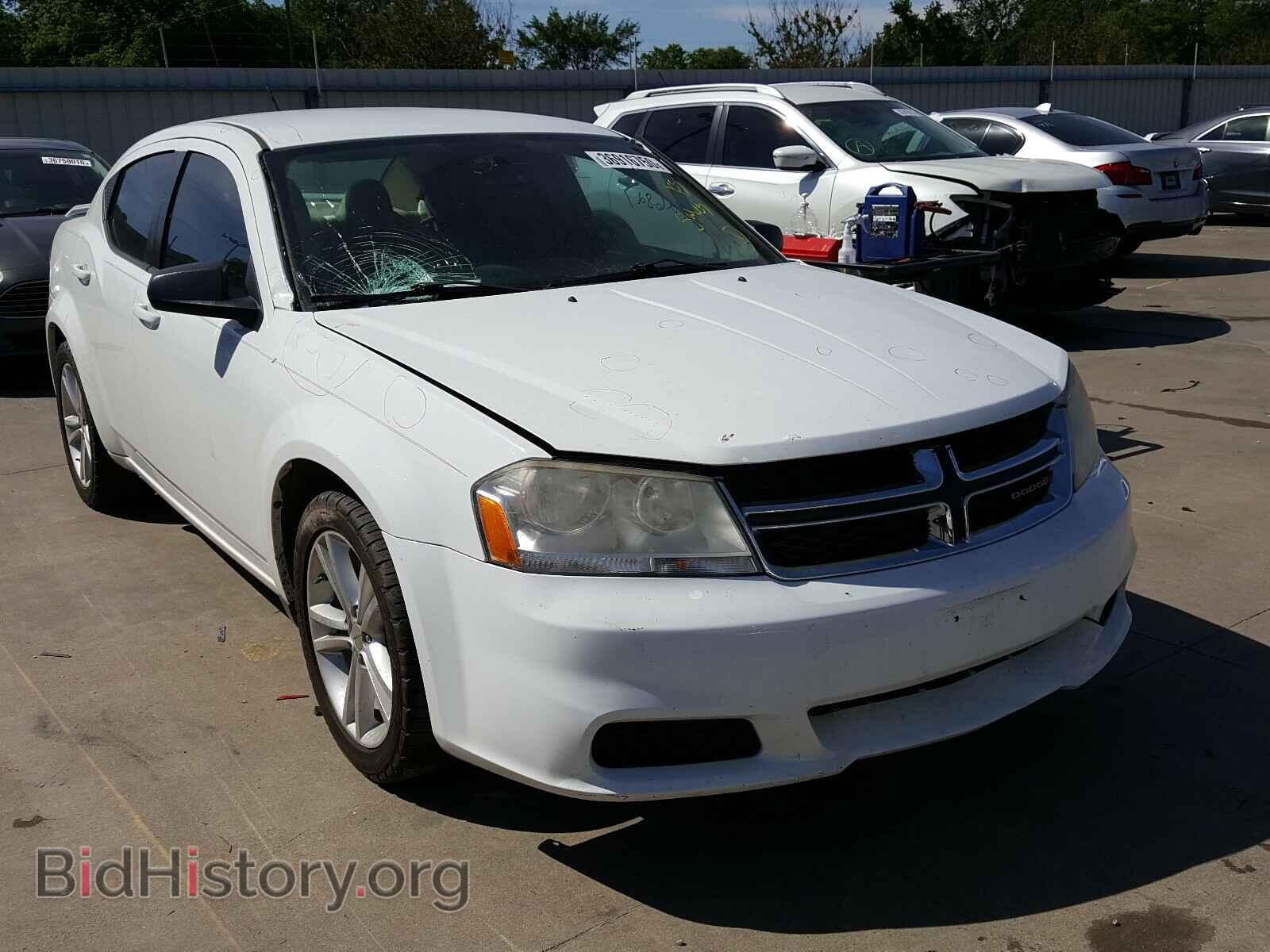 Фотография 1C3CDZAG1DN572273 - DODGE AVENGER 2013