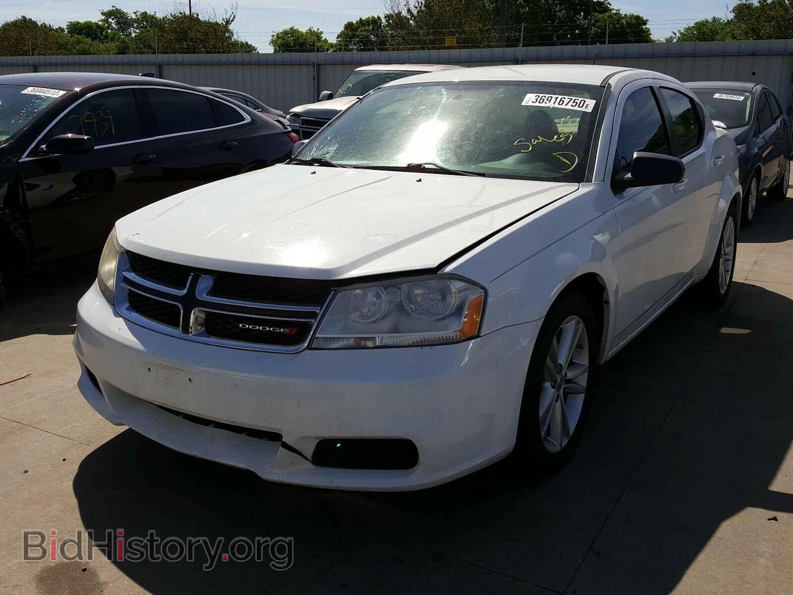 2013 DODGE AVENGER - VIN: 1C3CDZAG1DN572273 - Фото 2