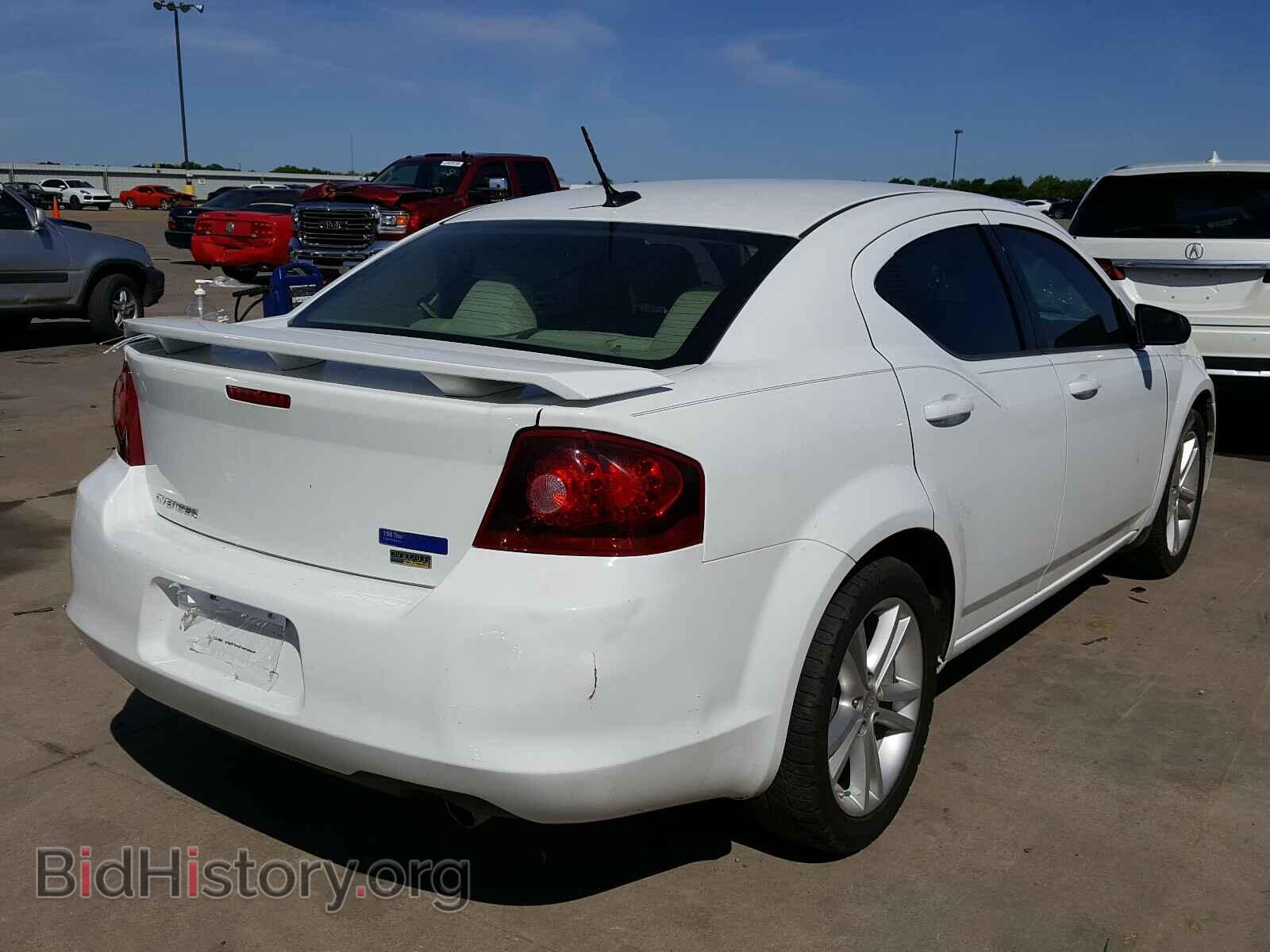 2013 DODGE AVENGER - VIN: 1C3CDZAG1DN572273 - Фото 4