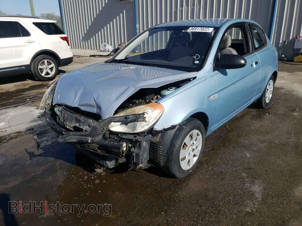 2008 HYUNDAI ACCENT - VIN: KMHCM36C58U076706 - Фото 2