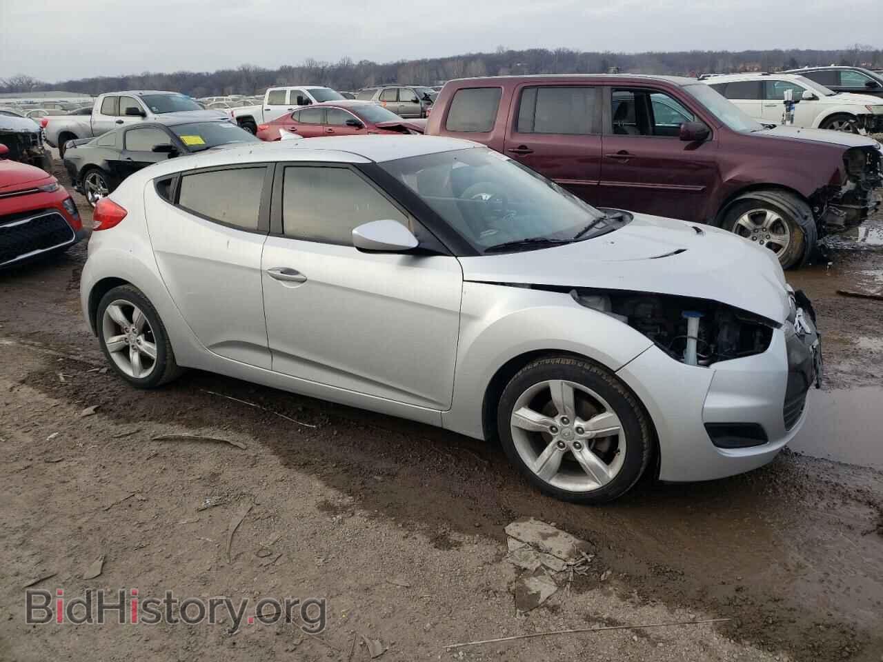 2014 HYUNDAI VELOSTER - VIN: KMHTC6AD0EU211543 - Фото 4