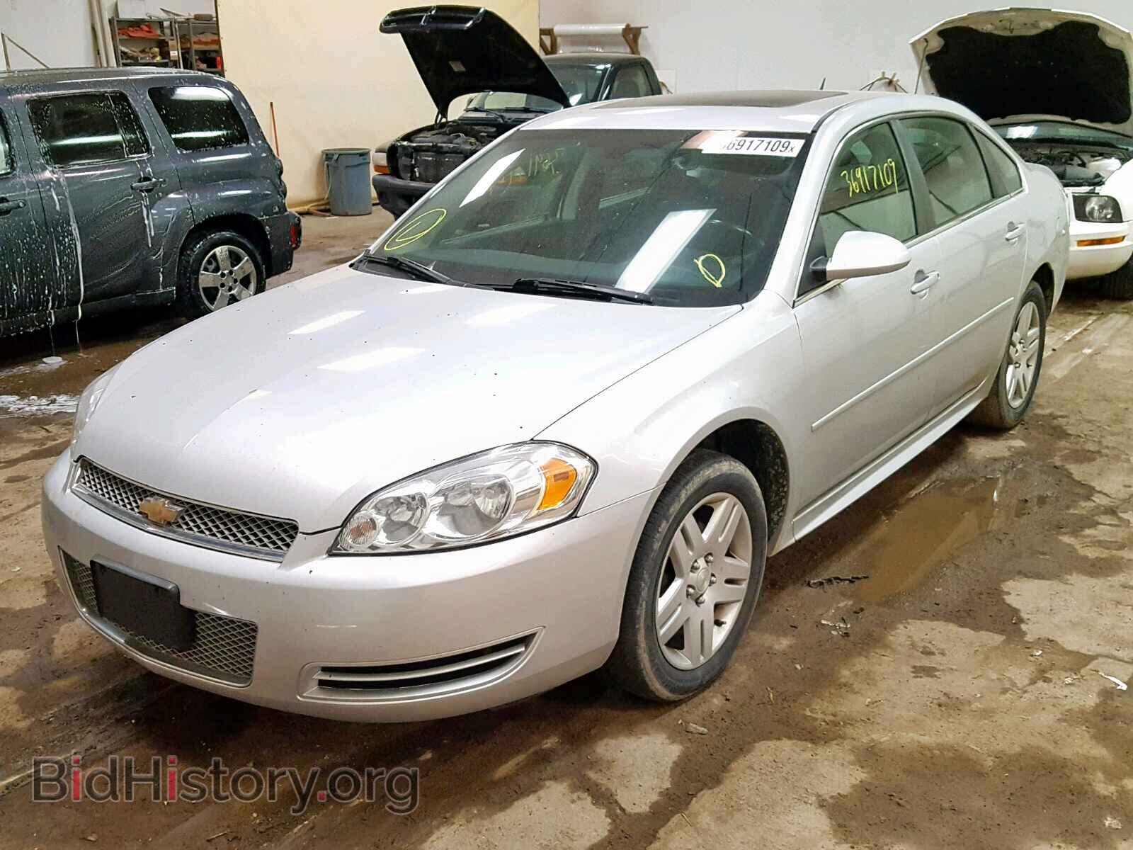 2014 CHEVROLET IMPALA - VIN: 2G1WB5E35E1109028 - Фото 2