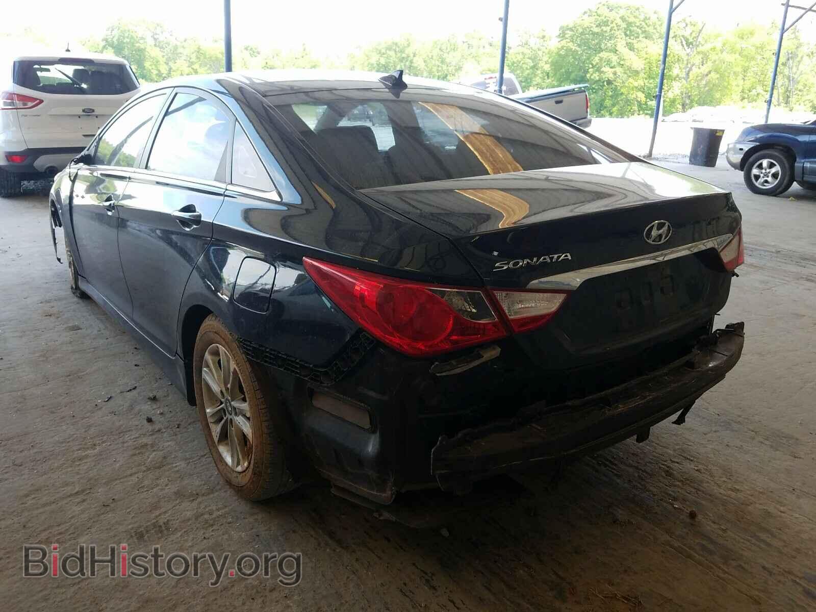 2014 HYUNDAI SONATA - VIN: 5NPEB4AC5EH861149 - Фото 3