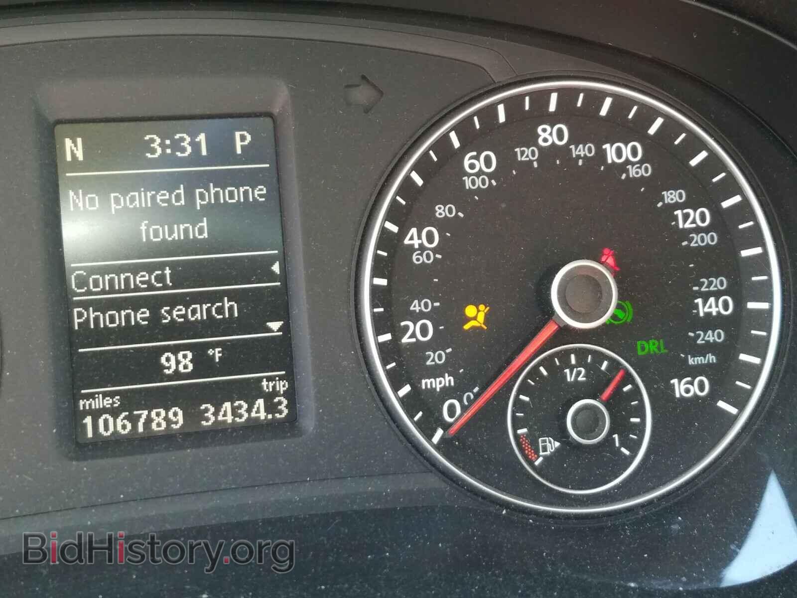 2012 VOLKSWAGEN PASSAT - VIN: 1VWCP7A37CC066619 - Фото 8