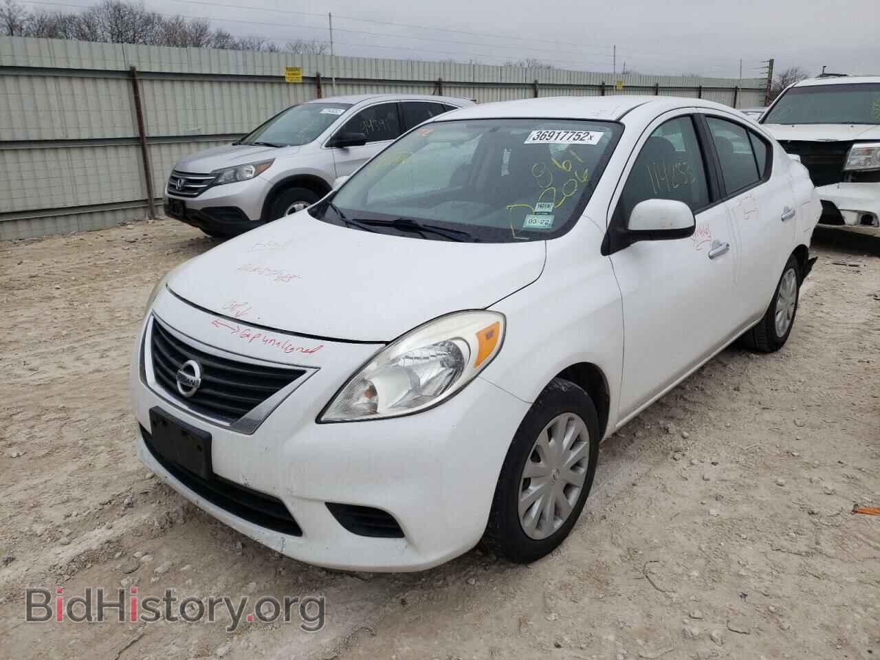2014 NISSAN VERSA - VIN: 3N1CN7AP5EL861206 - Фото 2