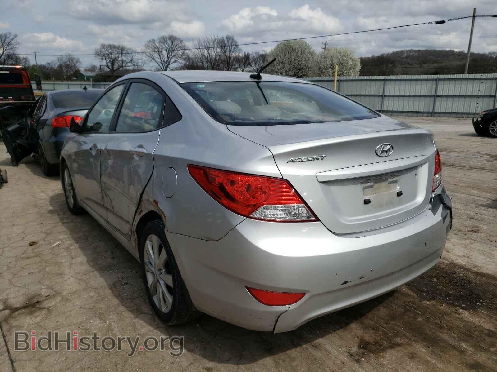 2013 HYUNDAI ACCENT - VIN: KMHCU4AE7DU324866 - Фото 3