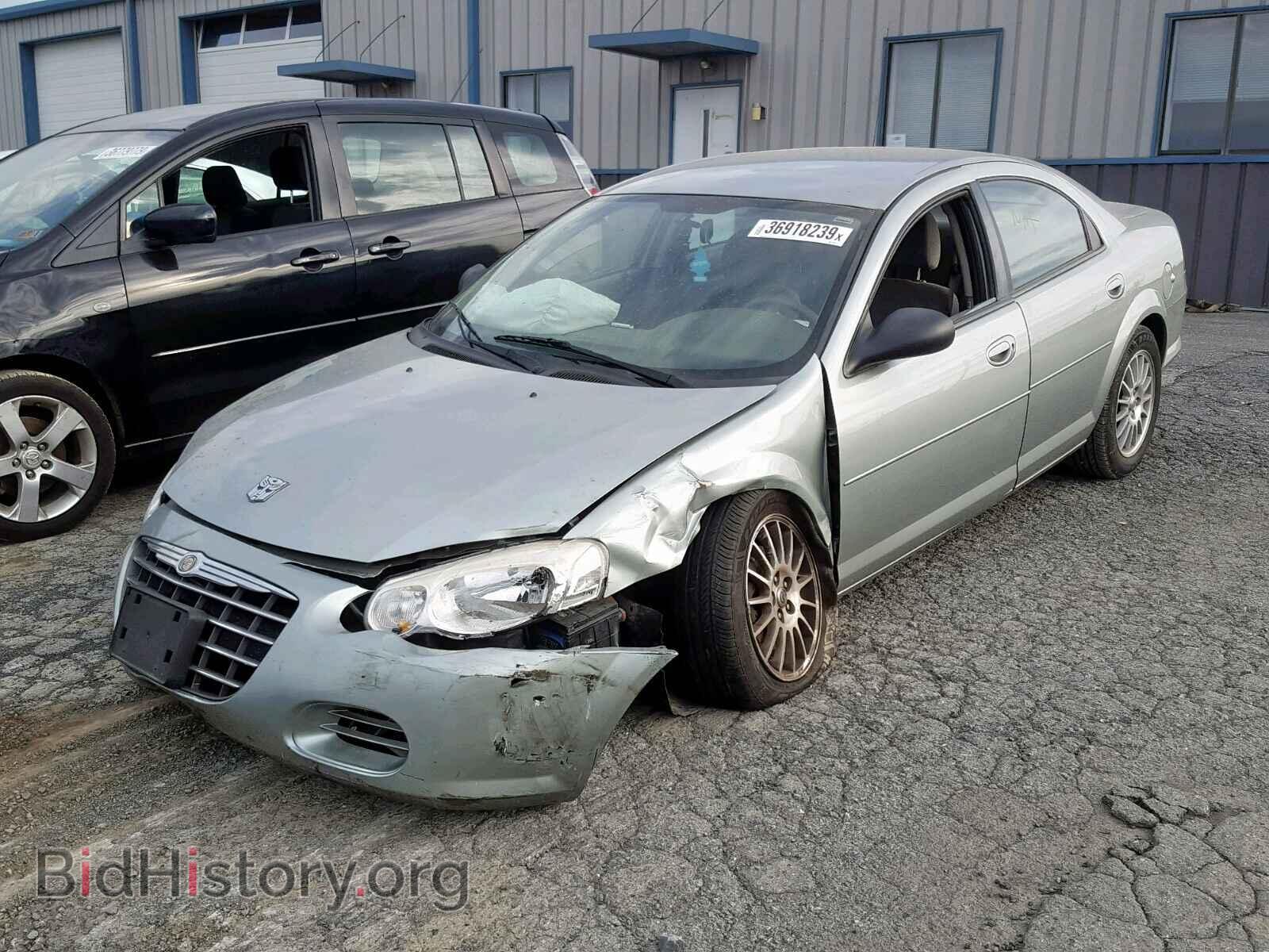 2004 CHRYSLER SEBRING - VIN: 1C3EL46R64N199241 - Фото 2