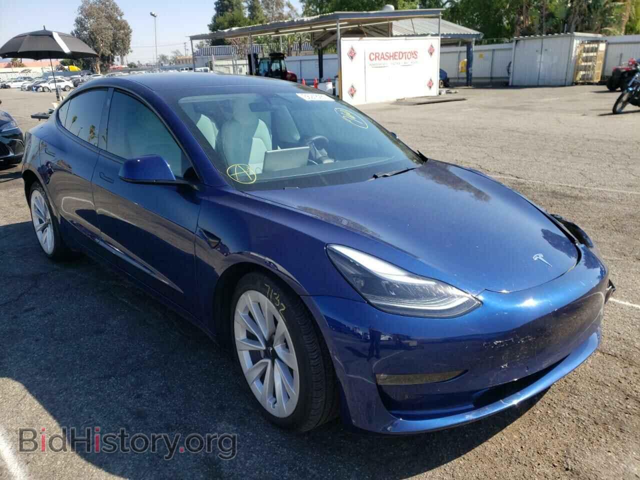 Фотография 5YJ3E1EB6MF903260 - TESLA MODEL 3 2021