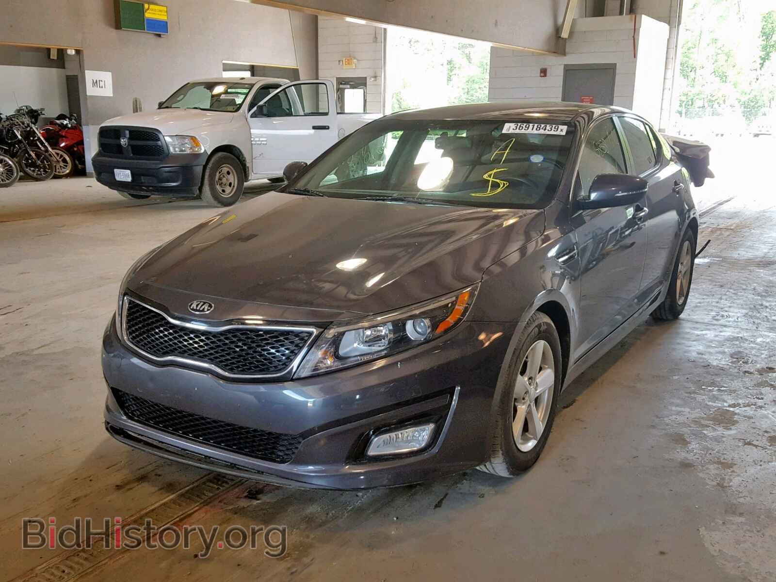 2015 KIA OPTIMA LX - VIN: KNAGM4A78F5640066 - Фото 2