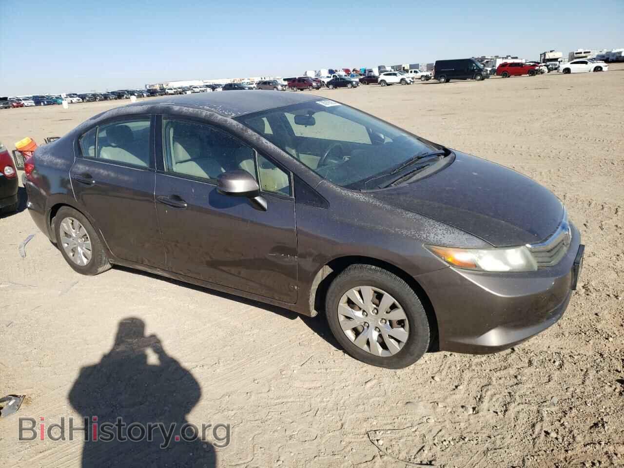 2012 HONDA CIVIC - VIN: 2HGFB2F55CH566157 - Фото 4