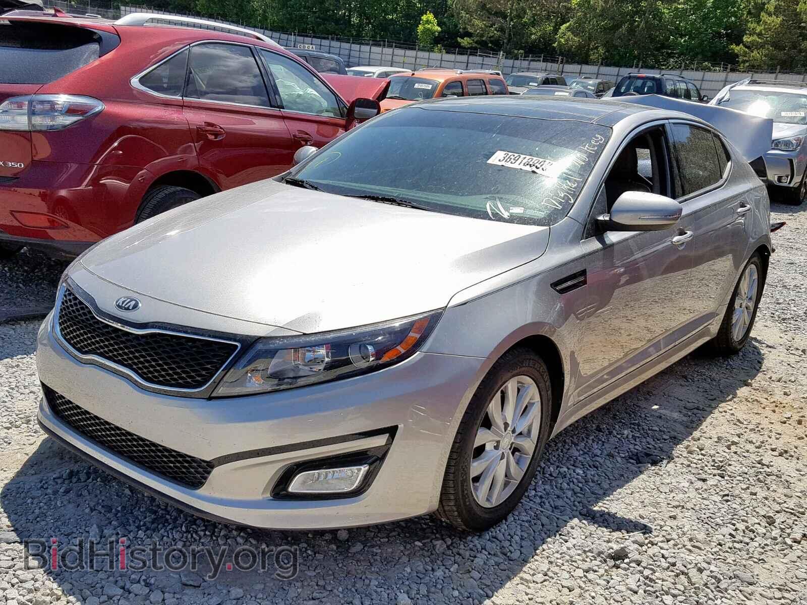 2015 KIA OPTIMA EX - VIN: 5XXGN4A70FG412803 - Фото 2