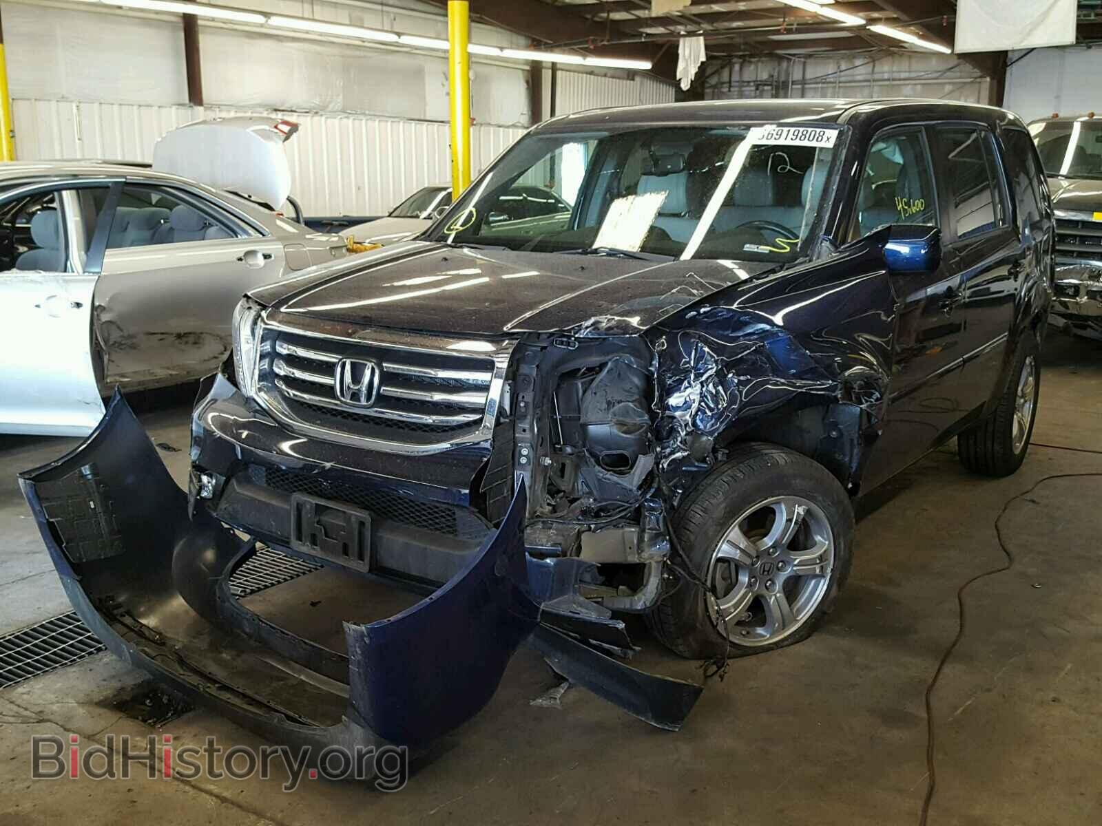 2013 HONDA PILOT - VIN: 5FNYF4H52DB077307 - Фото 2