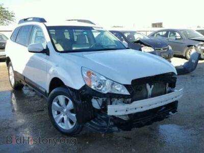 2011 Subaru OUTBACK Outback 3., белый — VIN 4S4BRDJC9B2398164, Copart