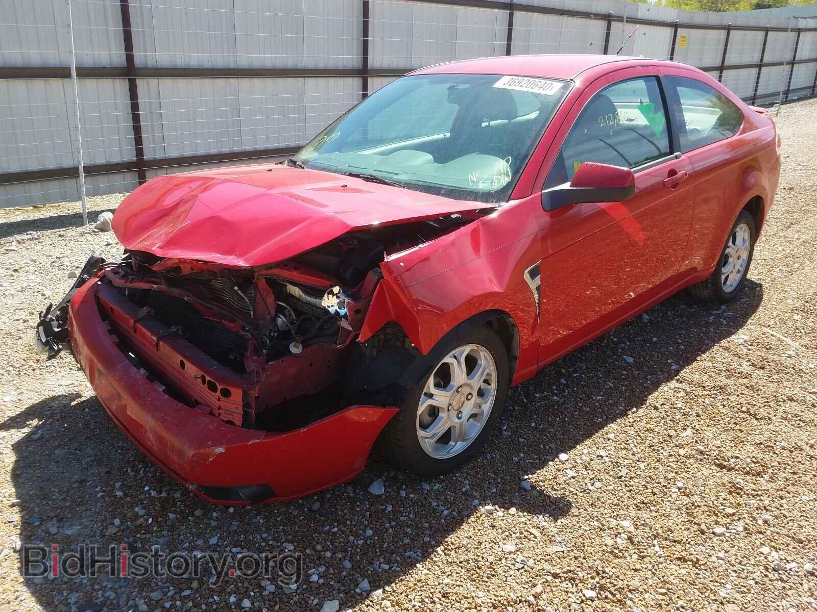 2008 FORD FOCUS - VIN: 1FAHP33N48W137142 - Фото 2