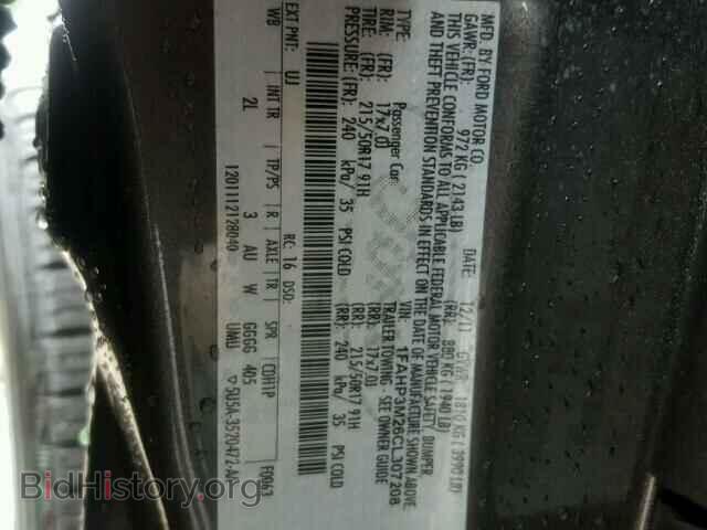 2012 FORD FOCUS - VIN: 1FAHP3M26CL307208 - Фото 10