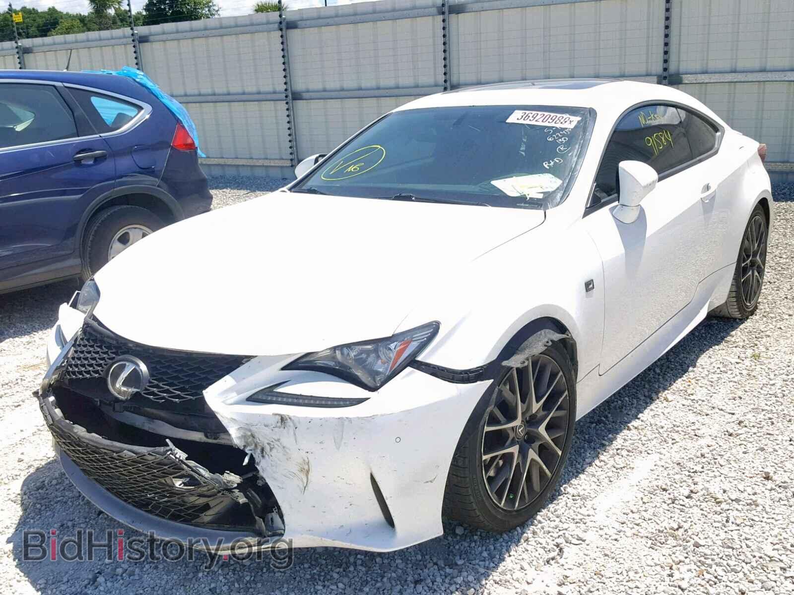 2015 LEXUS RC 350 - VIN: JTHHE5BC8F5009113 - Фото 2