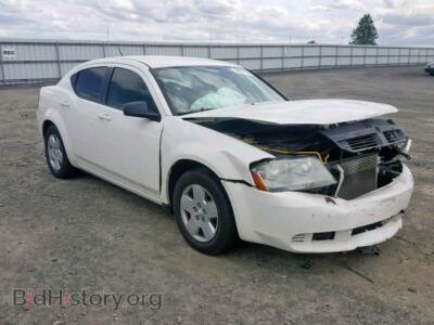 2010 Dodge AVENGER Avenger SX, белый — VIN 1B3CC4FB3AN131448, Copart