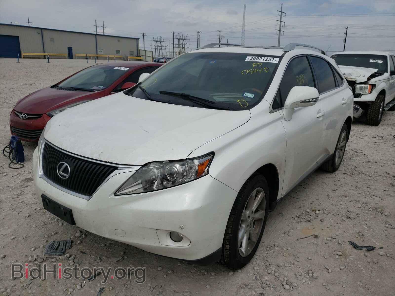 2011 LEXUS RX350 - VIN: 2T2ZK1BA6BC054842 - Фото 2