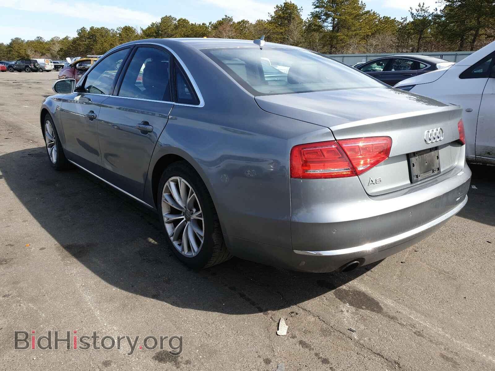 2013 AUDI A8 - VIN: WAUAGAFD1DN032610 - Фото 3